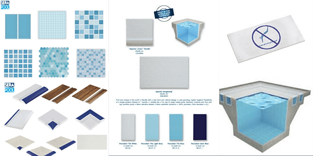 Havuz Seramikleri & Havuz fayansları