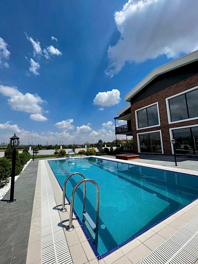 ANKARA GÖLBAŞI BALLIKPINAR TAŞMALI HAVUZ YAPIMI